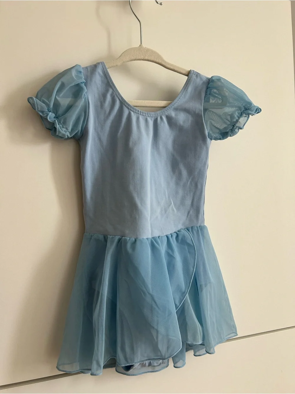 Light Blue Girls' Ballet Tutu Dress - Size 110 (US 5)